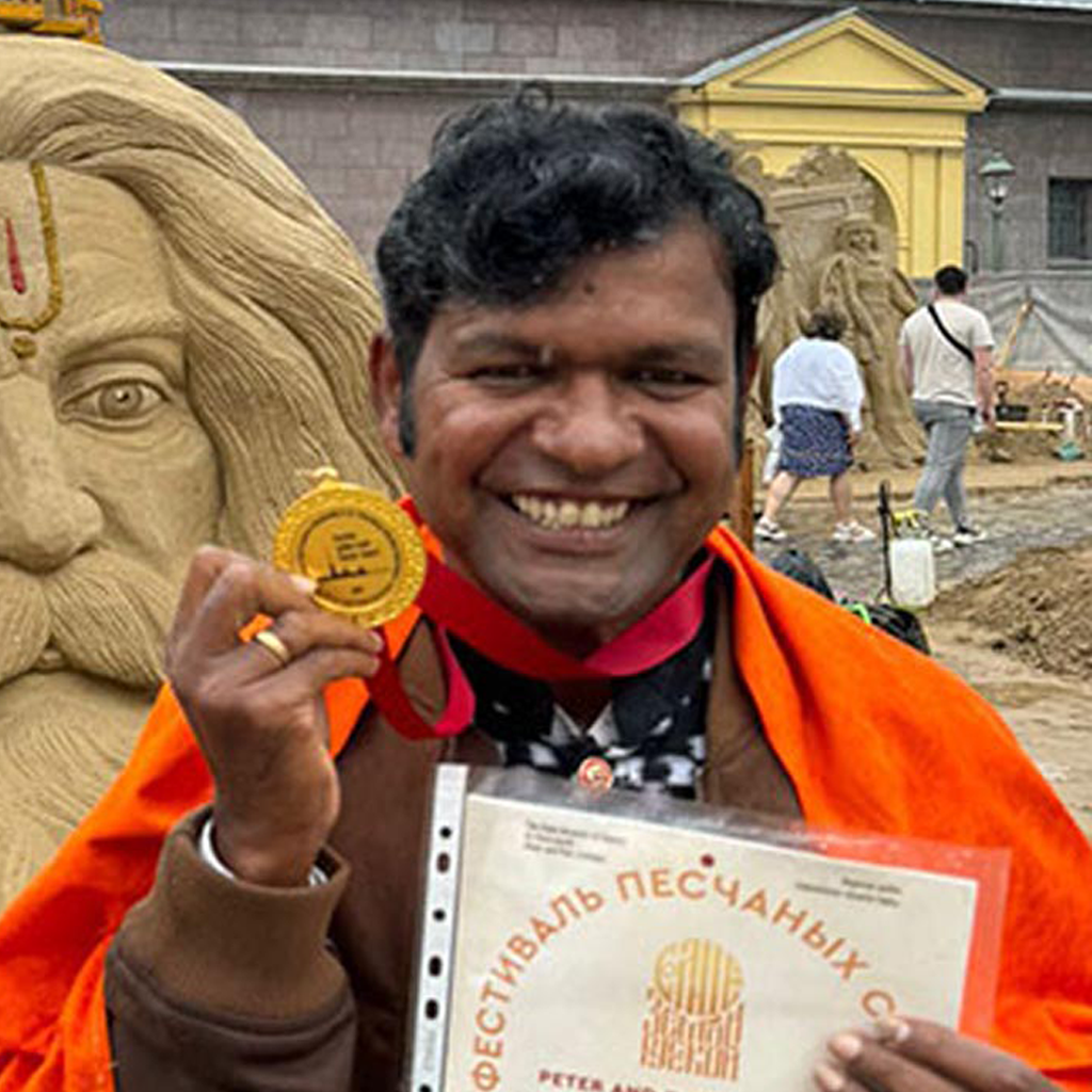 The Boy Who Played With Sand And Made Odisha&nbsp;Proud
